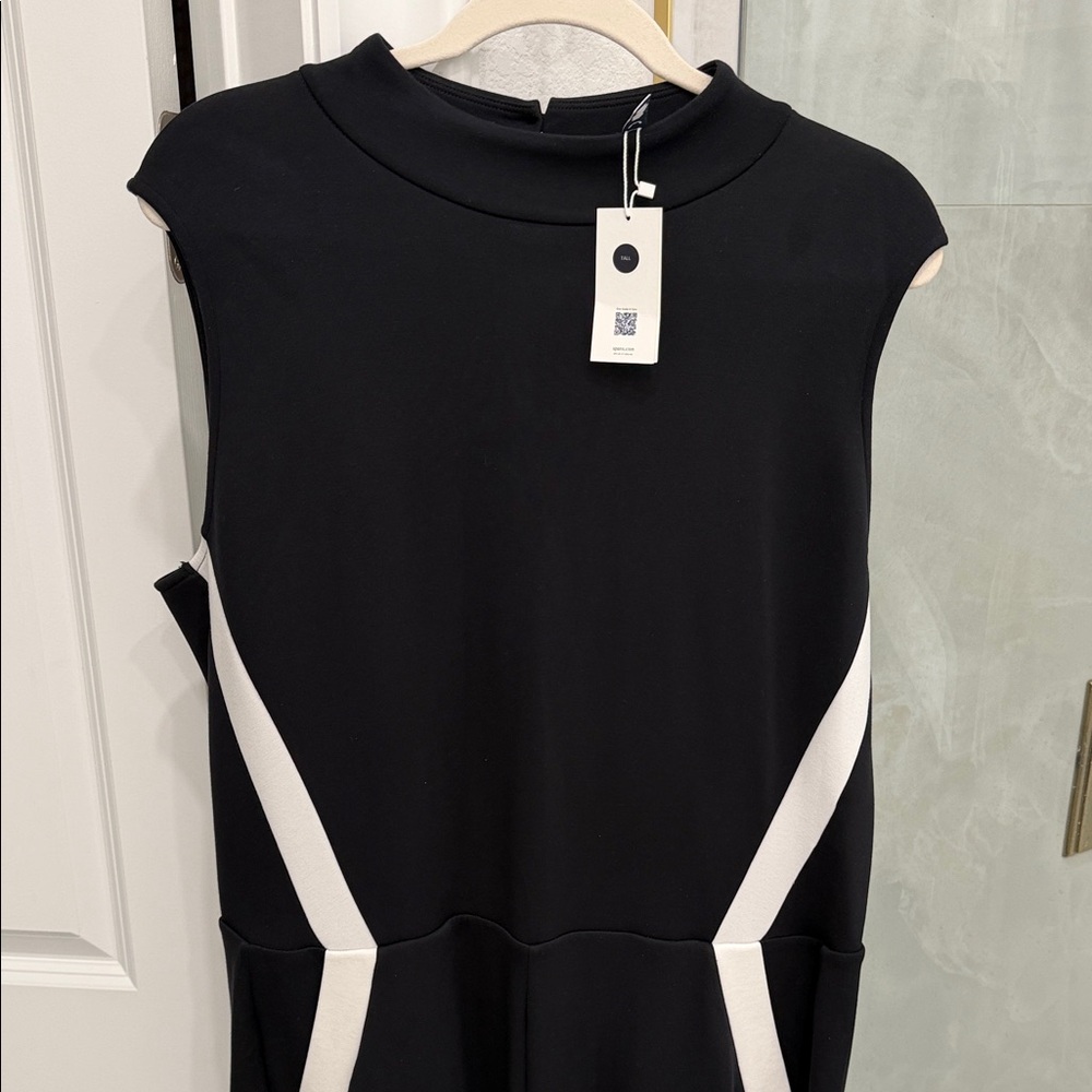 SPANX black white pantsuit jumpsuit NWT